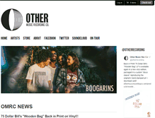 Tablet Screenshot of othermusicrecordingco.com